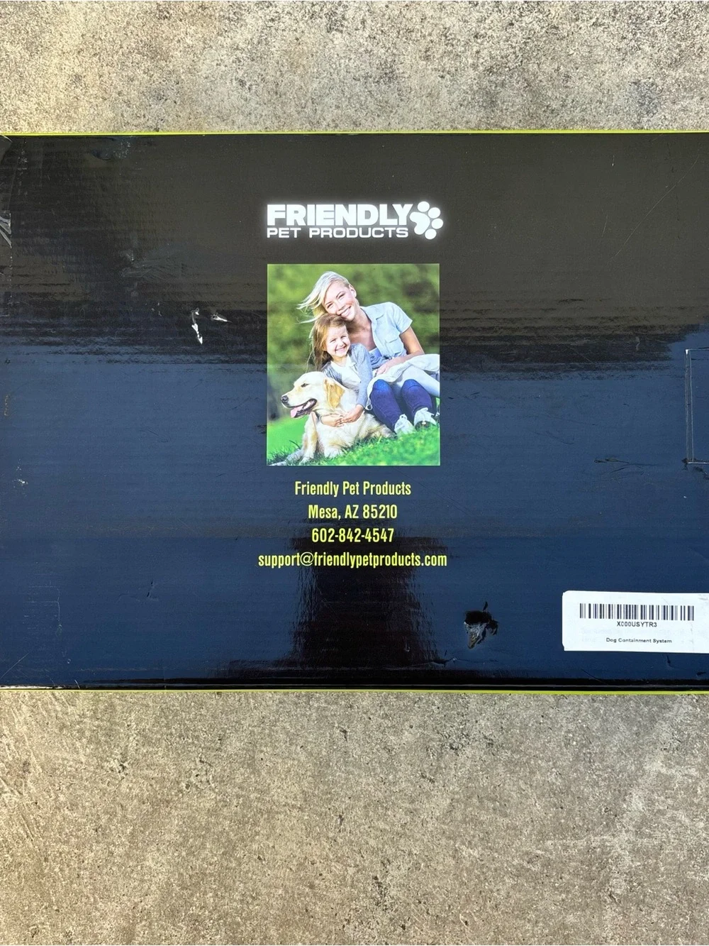 Friendly Pet Products Wireless Dog Fence Containment System w Collar & Manual
